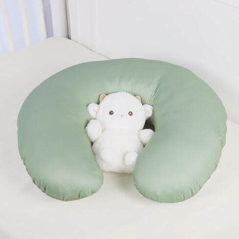 DILIMI 2 Pack Nursing Pillow Cover, Stretchy Removable Case for Breastfeeding Pillows, Ultra Soft Comfortable Slipcover for Baby Girl and Boy, Green Leaf in Saudi Arabia