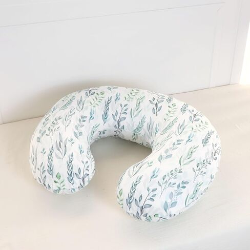 DILIMI 2 Pack Nursing Pillow Cover, Stretchy Removable Case for Breastfeeding Pillows, Ultra Soft Comfortable Slipcover for Baby Girl and Boy, Green Leaf in Saudi Arabia