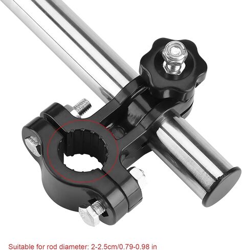 YOUTHINK Umbrella Holder, 360° Umbrella Stretch Mount Stand Holder Baby Stroller Pram Chair for Umbrella (Black) in Saudi Arabia