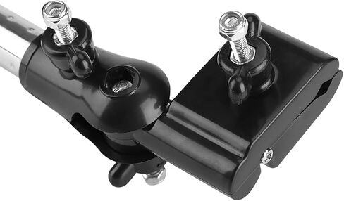 YOUTHINK Umbrella Holder, 360° Umbrella Stretch Mount Stand Holder Baby Stroller Pram Chair for Umbrella (Black) in Saudi Arabia