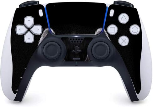 ITS A Skin Skins متوافقة مع إصدار قرص وحدة التحكم Sony Playstation 5 - غطاء ملتف لملصقات واقية - ظهر Wolf Dreamcatcher باللون الأبيض in Saudi Arabia