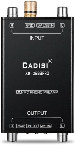 Mini MM MC Phono Stage RIAA Preamp القرص الدوار مشغل تسجيلات الفينيل المضخم 1x in Kuwait