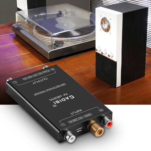 Mini MM MC Phono Stage RIAA Preamp القرص الدوار مشغل تسجيلات الفينيل المضخم 1x in Kuwait