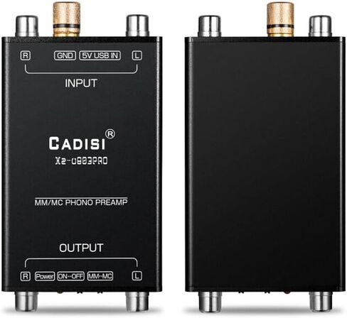 Mini MM MC Phono Stage RIAA Preamp القرص الدوار مشغل تسجيلات الفينيل المضخم 1x in Kuwait