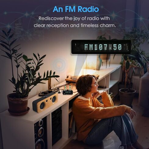 ماجيك 6E2 Preamp سماعة رأس ستيريو أمبير مؤشر مستوى الصوت راديو FM على مدار الساعة in Saudi Arabia