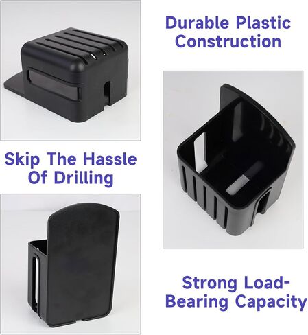 4PCS Walkie Talkies Holder for BAOFENG, Universal Two Way Radio Bracket for pxton, Self-Adhesive Wall Mount Bracket with Adhesive Back Rack for Motorola Midland MOICO in Saudi Arabia
