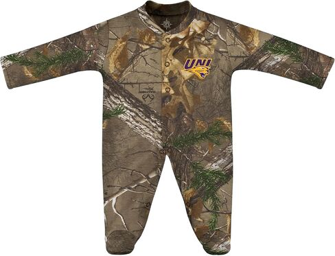 Creative Knitwear College Baby Infant Long Sleeve Footed Romper - Team Logo, Multiple Colors, Unisex (0-9 Months) in Saudi Arabia