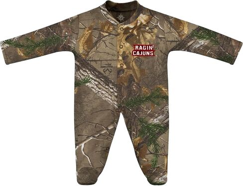 Creative Knitwear College Baby Infant Long Sleeve Footed Romper - Team Logo, Multiple Colors, Unisex (0-9 Months) in Saudi Arabia