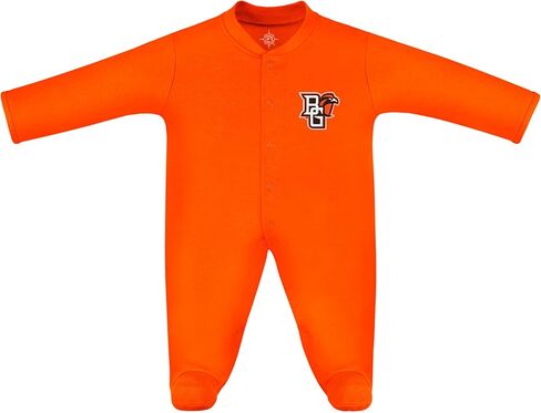 Creative Knitwear College Baby Infant Long Sleeve Footed Romper - Team Logo, Multiple Colors, Unisex (0-9 Months) in Saudi Arabia