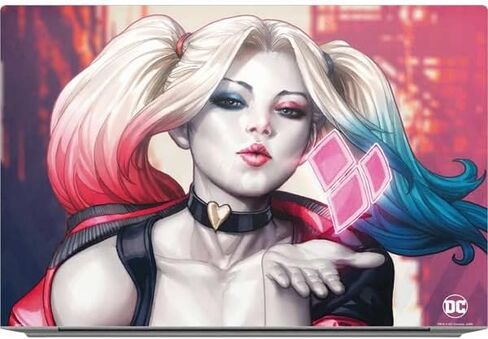 ملصق Skinit للكمبيوتر المحمول متوافق مع HP Elitebook 840 G7 - تصميم رسوم متحركة مرخص رسميًا من Warner Bros Harley Quinn in Kuwait