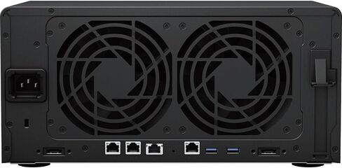 Synology DiskStation DS1823xs+ NAS Server مع وحدة المعالجة المركزية Ryzen 3.35 جيجا هرتز، وذاكرة 32 جيجا بايت، وسعة تخزين 144 تيرابايت HDD، و1 تيرابايت M.2 NVMe SSD، ومنفذ LAN 1 × 10 جيجابت، ونظام تشغيل DSM in Saudi Arabia