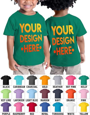 Custom Shirts for Toddlers - Design Your OWN Kids Shirt - Personalized Outfits for Babies in Saudi Arabia