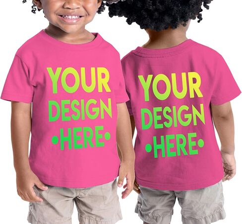 Custom Shirts for Toddlers - Design Your OWN Kids Shirt - Personalized Outfits for Babies in Saudi Arabia