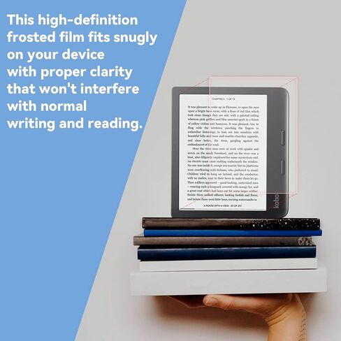 واقي شاشة Youngme مضاد للتوهج (غير لامع) مكون من 5 قطع لجهاز Kobo Libra 2 مقاس 7 بوصات، طبقة حماية ممتازة من PET لتغطية كاملة وواقي شاشة غير لامع للعناية بالعين in Saudi Arabia