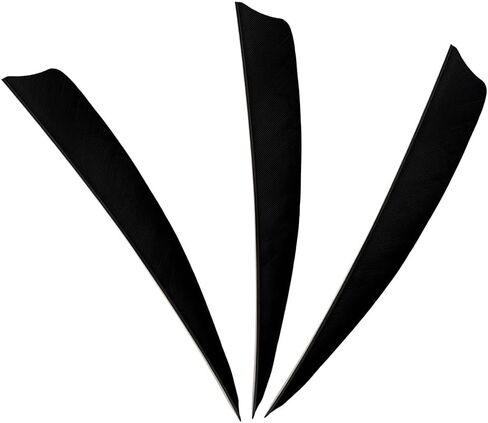 Archery Arrows Feather Fletching 5 Inch Nature Turkey Feathers Vanes for Hunting Target Shooting (50 Pack) in Saudi Arabia