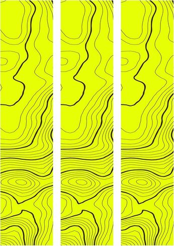 Arrow Wraps- Standard Diameter Color Topography Designs- Pack of 15-5,7 Inch. in Saudi Arabia