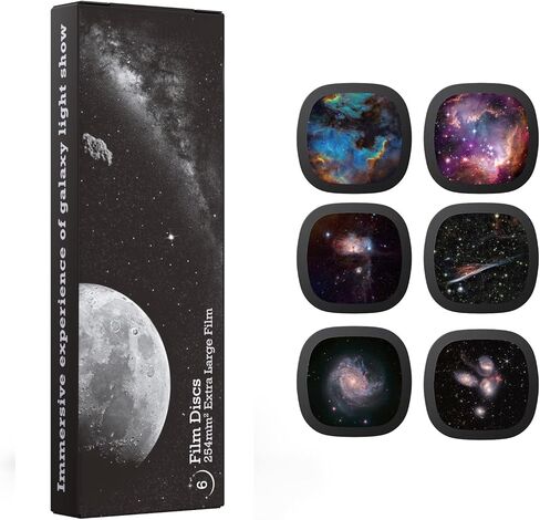 قرص جهاز عرض Galaxy - شريحة جهاز عرض فائقة الدقة، وأجهزة عرض Galaxy المتوافقة وأجهزة عرض طراز SKE-TKQ01 وBL-DQY02 - مجموعة من 6 أقراص in Kuwait