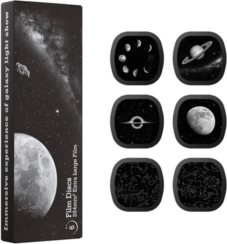 قرص جهاز عرض Galaxy - شريحة جهاز عرض فائقة الدقة، وأجهزة عرض Galaxy المتوافقة وأجهزة عرض طراز SKE-TKQ01 وBL-DQY02 - مجموعة من 6 أقراص in Kuwait