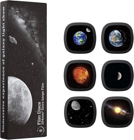 قرص جهاز عرض Galaxy - شريحة جهاز عرض فائقة الدقة، وأجهزة عرض Galaxy المتوافقة وأجهزة عرض طراز SKE-TKQ01 وBL-DQY02 - مجموعة من 6 أقراص in Kuwait