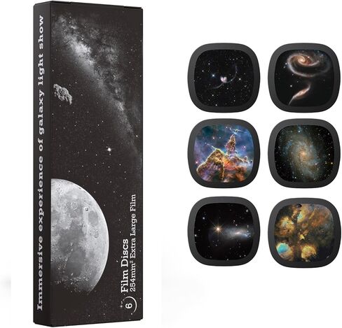 قرص جهاز عرض Galaxy - شريحة جهاز عرض فائقة الدقة، وأجهزة عرض Galaxy المتوافقة وأجهزة عرض طراز SKE-TKQ01 وBL-DQY02 - مجموعة من 6 أقراص in Kuwait
