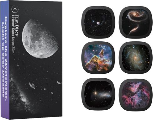 قرص جهاز عرض Galaxy - شريحة جهاز عرض فائقة الدقة، وأجهزة عرض Galaxy المتوافقة وأجهزة عرض طراز SKE-TKQ01 وBL-DQY02 - مجموعة من 6 أقراص in Kuwait