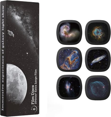 قرص جهاز عرض Galaxy - شريحة جهاز عرض فائقة الدقة، وأجهزة عرض Galaxy المتوافقة وأجهزة عرض طراز SKE-TKQ01 وBL-DQY02 - مجموعة من 6 أقراص in Kuwait
