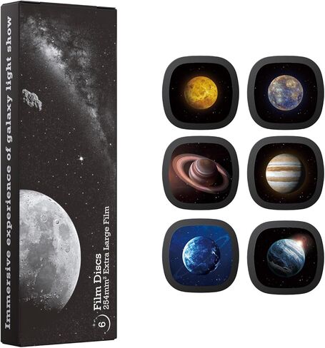 قرص جهاز عرض Galaxy - شريحة جهاز عرض فائقة الدقة، وأجهزة عرض Galaxy المتوافقة وأجهزة عرض طراز SKE-TKQ01 وBL-DQY02 - مجموعة من 6 أقراص in Kuwait