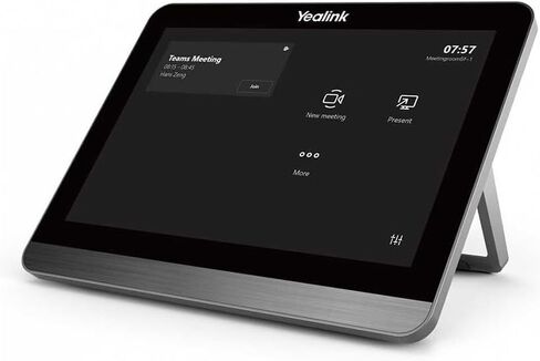 شريط اجتماعات YEALINK A30 مع لوحة لمس CTP18، شريط تعاون فيديو أندرويد الكل في واحد لإعداد سريع للغرفة المتوسطة، سهل الإدارة in Kuwait