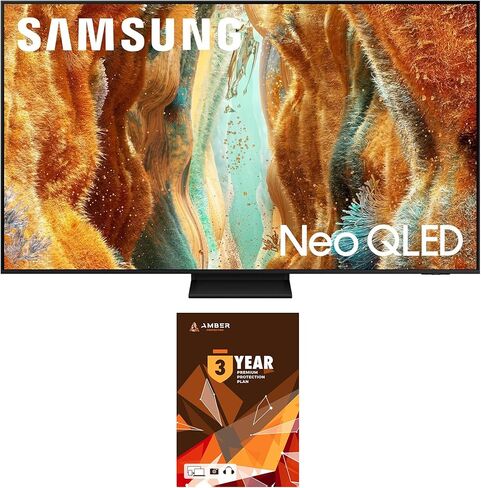 Samsung QN85QN70FAFXZA 85 Inch Neo QLED 4K Smart TV with Dolby Atmos and 3 Year Amber Protection Plan (2025) in Saudi Arabia