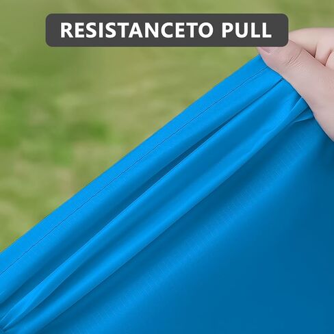 Beach Blanket, Extra Large Sandproof Waterproof Picnic Blanket, Lightweight, Compact, Ideal for Hiking, Camping(Blue- 79" X 55") in Saudi Arabia