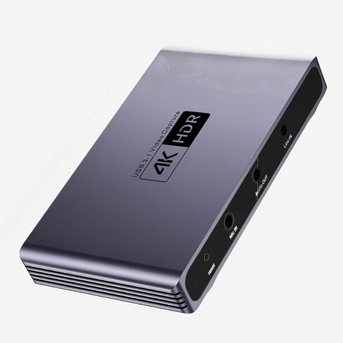 بطاقة التقاط فيديو 4K HDR، جهاز التقاط فيديو USB 3.0 HDMI، معدل تحديث عالٍ 240 هرتز، دعم الحلقة in Kuwait