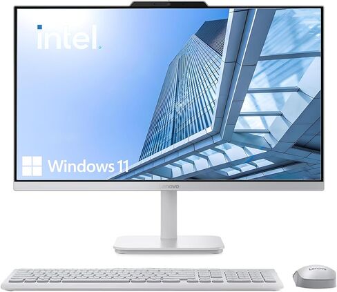 Lenovo IdeaCentre Everyday Tasks كمبيوتر مكتبي متعدد الإمكانات مقاس 24 بوصة عالي الدقة بالكامل • Intel 4-Cores • محرك أقراص ثابتة محمول سعة 512 جيجابايت وPCIe سعة 256 جيجابايت • ذاكرة وصول عشوائي (RAM) سعة 8 جيجابايت • HDMI • Business AIO • لوحة مفاتيح وم in Kuwait