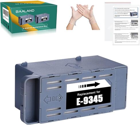 استبدال صندوق صيانة الحبر المُعاد تصنيعه لطابعة Epson C12C934591 لـ ET-8550 ET-16600 ET-5850 ET-5800 ET-16650 ET-8500 WF-7840 WF-7820 ET-5880 WF-7310 ST-C8000 - عبوتان in Kuwait