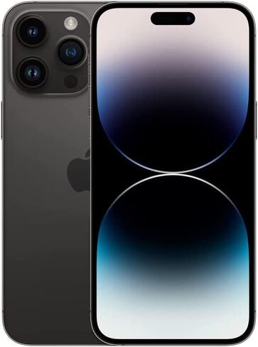 بديل الزجاج الخلفي الأصلي لهاتف iPhone 14 Pro لجميع الحاملات مع لاصق مثبت مسبقًا وأداة إصلاح 14 Pro (أسود فضائي) in Saudi Arabia