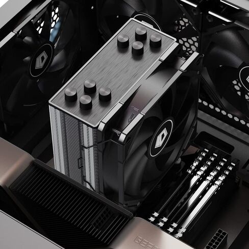 ID-COOLING SE-224-XTS وحدة المعالجة المركزية مبرد 4 أنابيب حرارية وحدة المعالجة المركزية مبرد الهواء 120 مم PWM مروحة وحدة المعالجة المركزية لـ Intel LGA1700/115X/1200؛ ايه ام دي ايه ام 4/ ايه ام 5 in Kuwait
