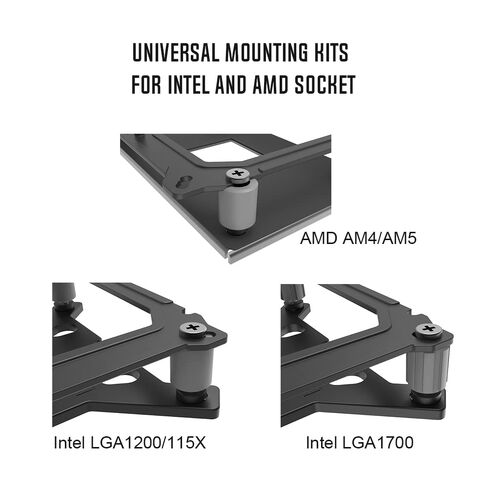 ID-COOLING SE-224-XTS وحدة المعالجة المركزية مبرد 4 أنابيب حرارية وحدة المعالجة المركزية مبرد الهواء 120 مم PWM مروحة وحدة المعالجة المركزية لـ Intel LGA1700/115X/1200؛ ايه ام دي ايه ام 4/ ايه ام 5 in Kuwait