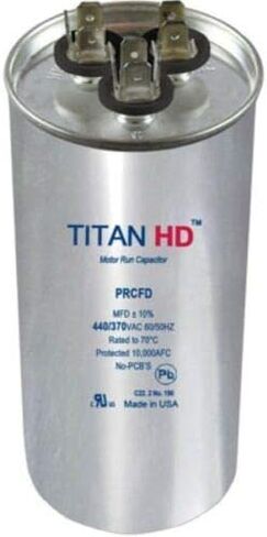 مكثف تشغيل Titan Hd بديل من Mars 60+7.5 440/370V Round 12795 من Titan in Kuwait