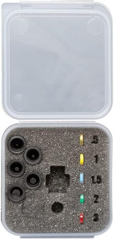 Specialty Archery PXS Target Peep Deluxe Kit Contains All Apatures/Clarifiers, Multi-Color in Saudi Arabia