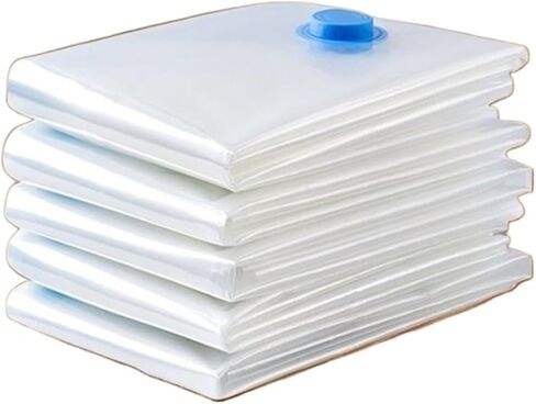 ABDR-12PCS أكياس تخزين فراغ السفر مع مضخة كهربائية أكياس ختم فراغ للأمتعة أكياس توفير المساحة للملابس الاتحاد الأوروبي التوصيل in Kuwait