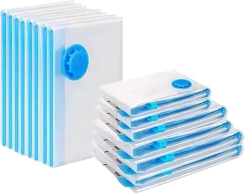 3PCS Vacuum Bag and Pump Cover for Clothes Storing Large Plastic Compression Empty Bags Travel Accessories Storage Container(60x80cm) in Saudi Arabia