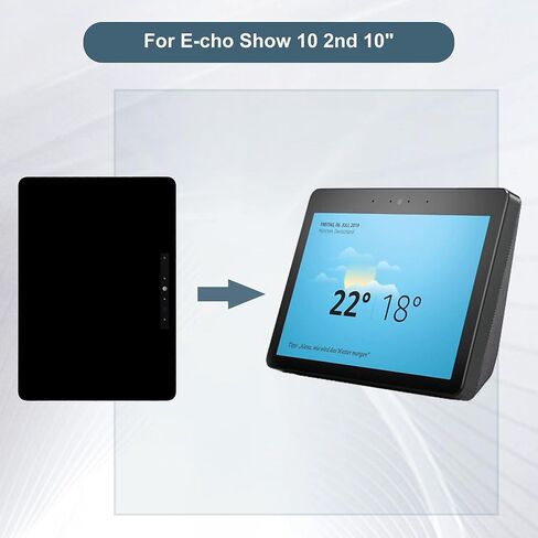 مجموعة محول رقمي لشاشة LCD بديلة تعمل باللمس متوافقة مع Echo Show 10 2nd 10 بوصة مع الأدوات in Saudi Arabia