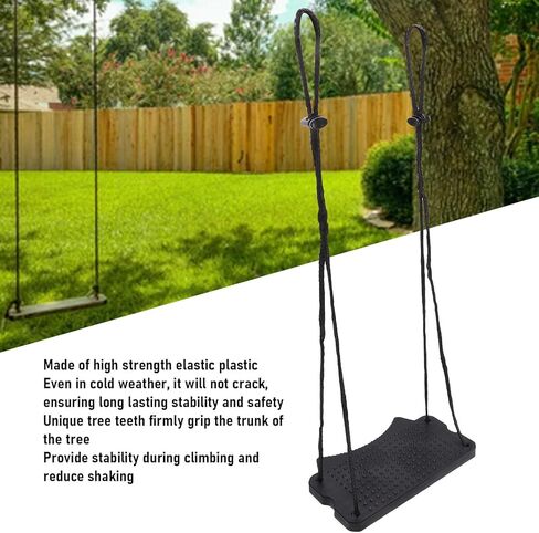 22.8x11cm Non Slip Climbing Stick Aider - Single Step Daisy Chain Tree Climbing Pedal in Saudi Arabia