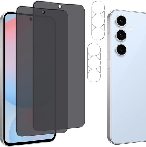 Anti Blue Light Screen Protector For iPhone 17 Tempered Glass Film 2-Pack with Camera Lens Protector 2-Pack Easy Alignment Tool in Kuwait