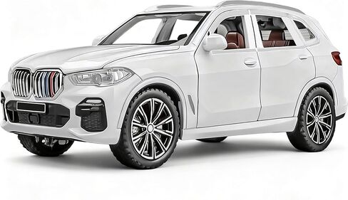 Toy Cars Compatible for X5 1/32 Metal Model Car Toys with Light and Sound Pull Back Collectible Model for Kids Gift Toy(Black) in Saudi Arabia