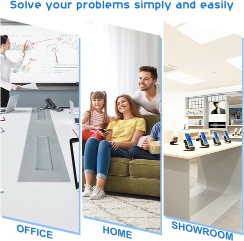 3Pcs Remote Leash Set, 6.5ft Retractable Remote Control Tether with Adjustable Lock Strap for TV Remotes Game Controllers Tablets Showroom in Kuwait