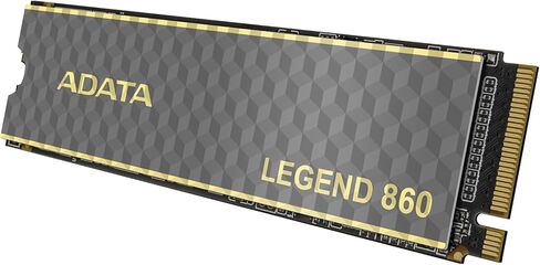 محرك أقراص ADATA Legend 860 PCIe Gen4 x4 M.2 2280 ذو الحالة الصلبة - 1 تيرابايت in Saudi Arabia