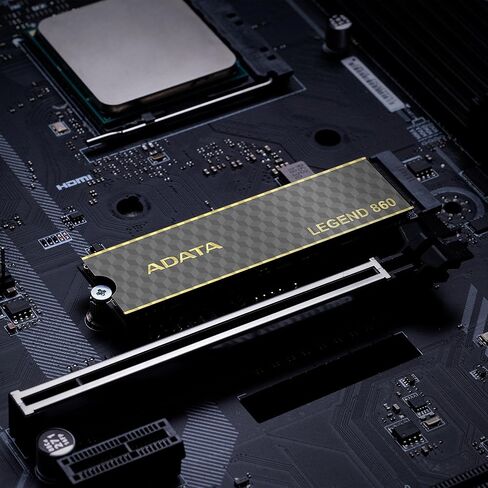 محرك أقراص ADATA Legend 860 PCIe Gen4 x4 M.2 2280 ذو الحالة الصلبة - 1 تيرابايت in Saudi Arabia