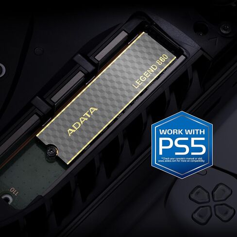 محرك أقراص ADATA Legend 860 PCIe Gen4 x4 M.2 2280 ذو الحالة الصلبة - 1 تيرابايت in Saudi Arabia