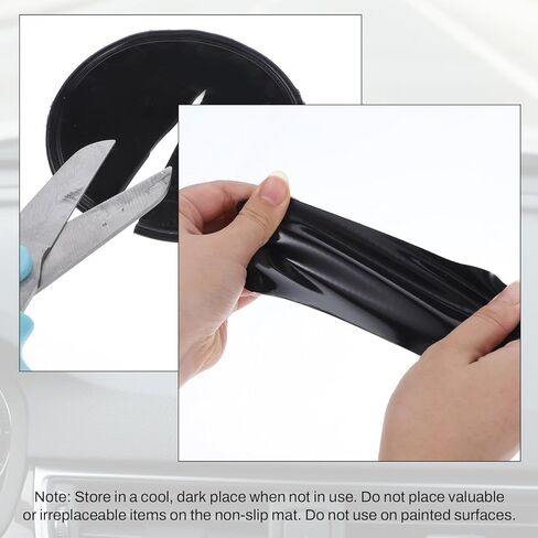 10 Pcs Car Dashboard Non Slip Mat, Sticky Pad for Car Dashboard Anti-Slip Gel Pads Removable Silicone Reusable Picky Pad Multi Sticky Mat for Cars Kitchen Pet Bowl Mats in Saudi Arabia