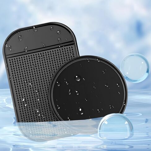10 Pcs Car Dashboard Non Slip Mat, Sticky Pad for Car Dashboard Anti-Slip Gel Pads Removable Silicone Reusable Picky Pad Multi Sticky Mat for Cars Kitchen Pet Bowl Mats in Saudi Arabia